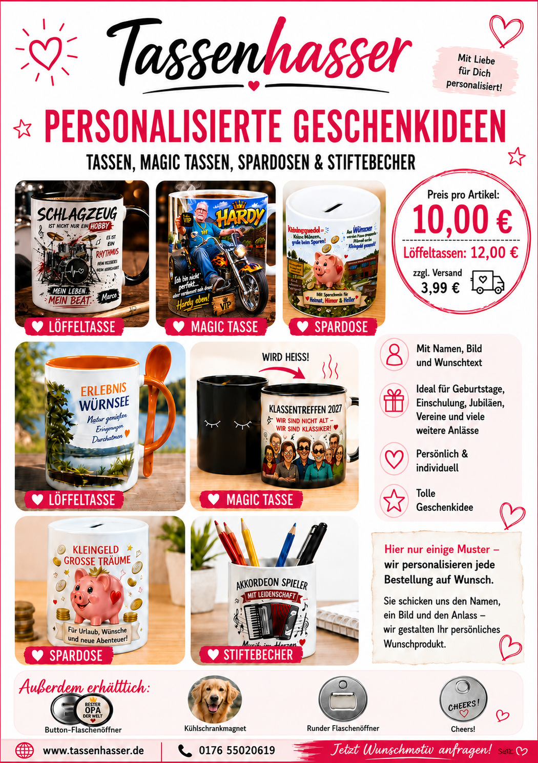 Tassenhasser A5 Blätterflyer Seite 2
