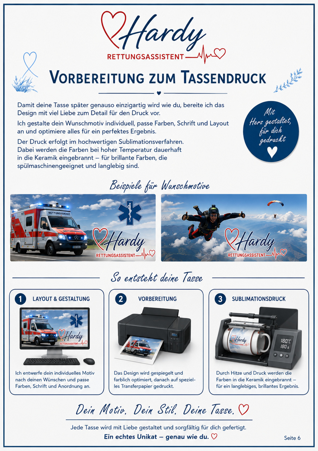 Tassenhasser A5 Blätterflyer Seite 6