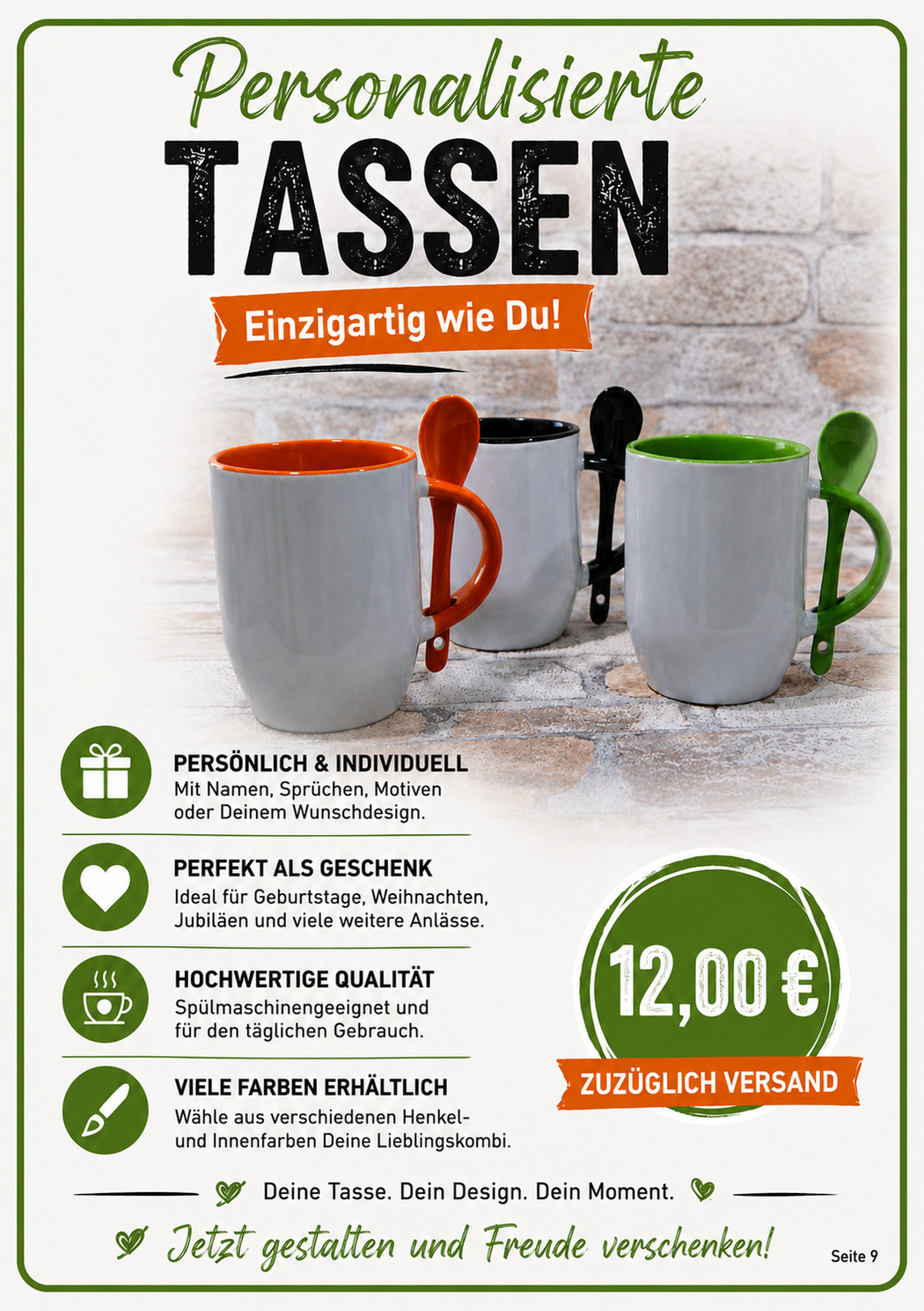 Tassenhasser A5 Blätterflyer Seite 9