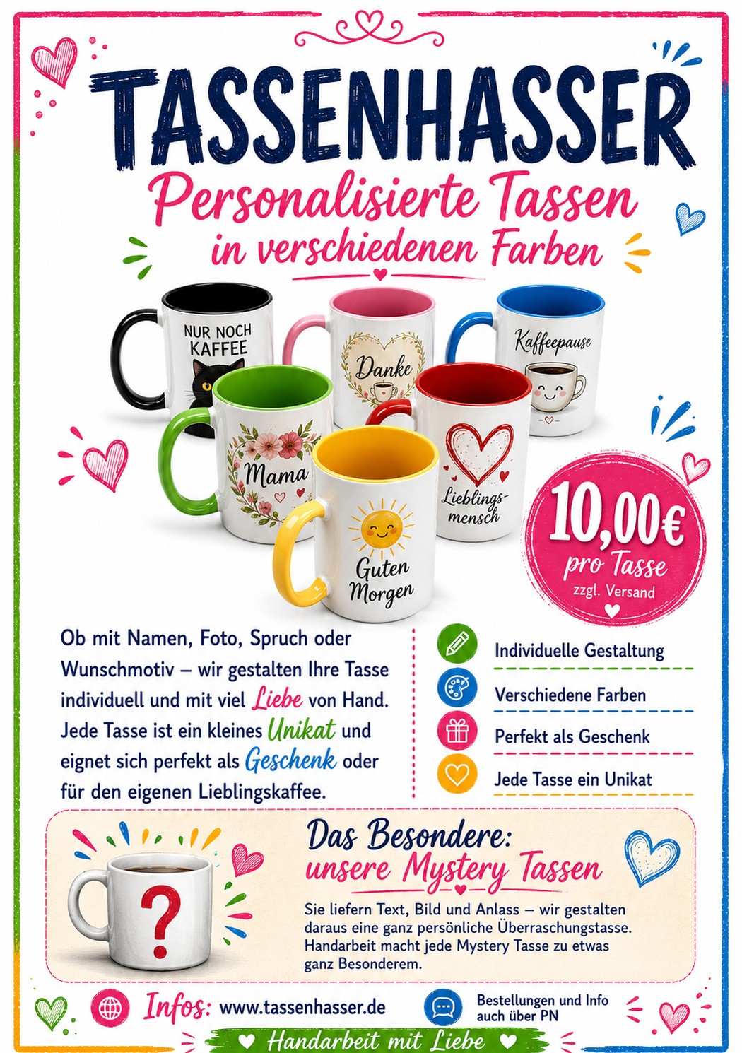 Tassenhasser A5 Blätterflyer Seite 15