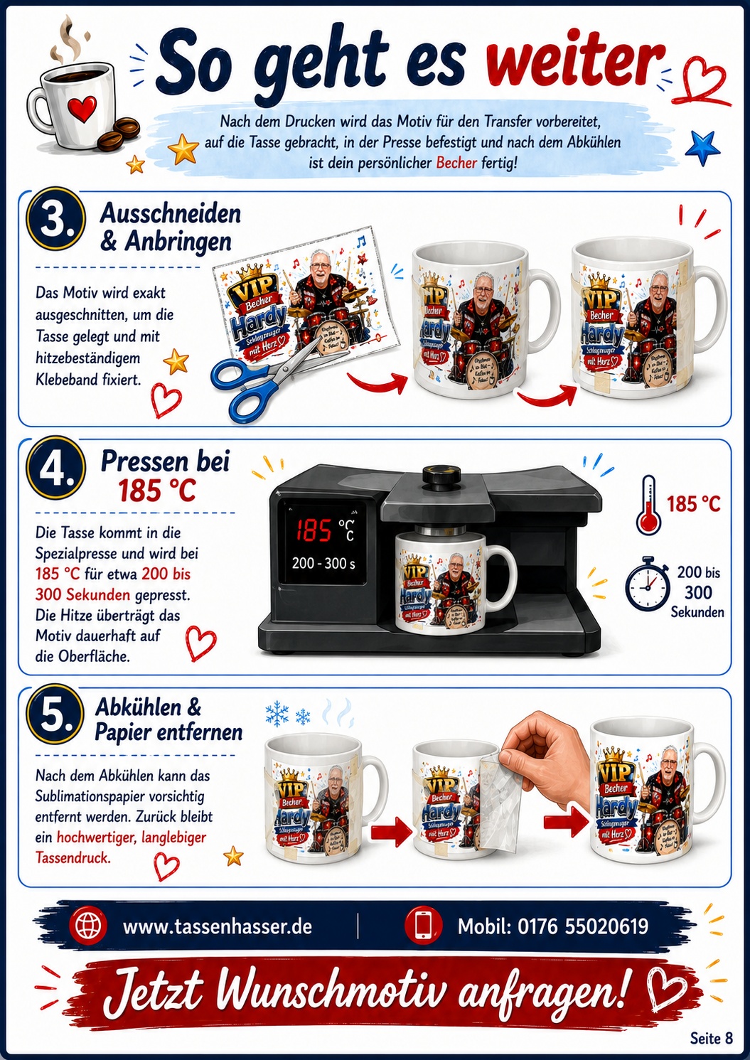 Tassenhasser A5 Blätterflyer Seite 28